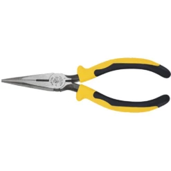 Klein Tools 172mm Needle Nose Side-Cutter Linesman's Pliers - J203-6