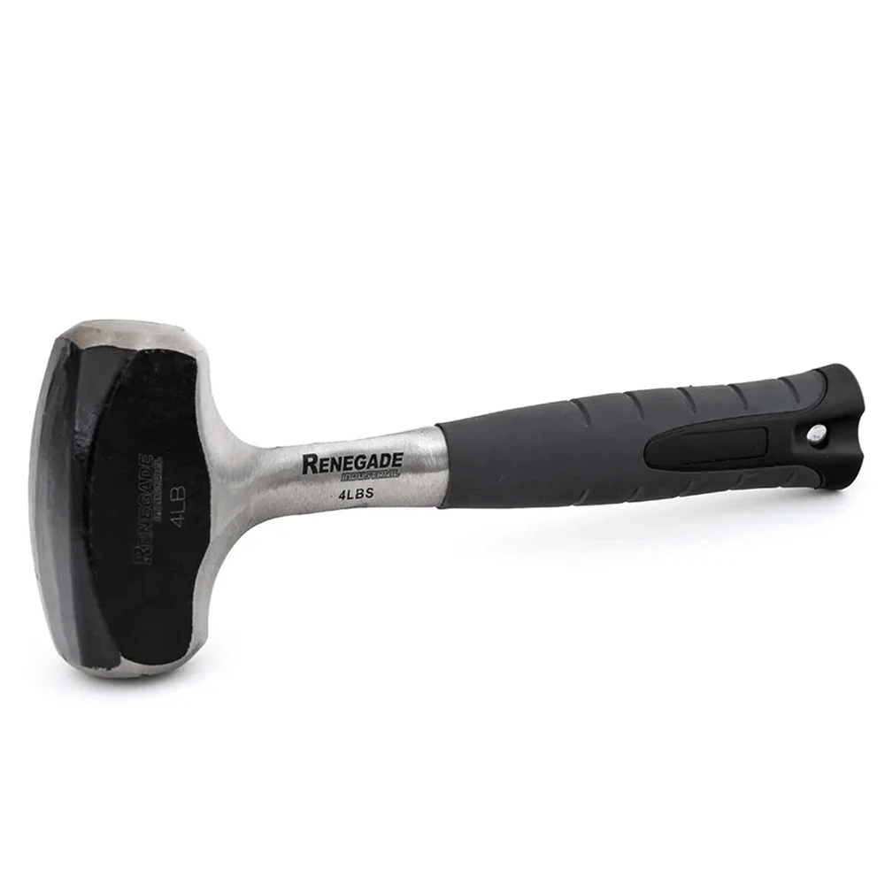 Renegade Industrial 1.8Kg (4Lb) Steel Handle Club Hammer - JAF4LB 2 Renegade Industrial 1.8Kg (4Lb) Steel Handle Club Hammer - JAF4LB - Image 2