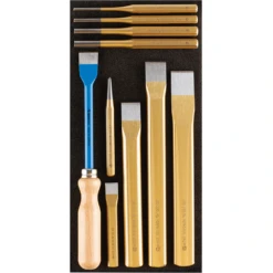 Rennsteig 10 Piece Chisel & Punch Set - REN10