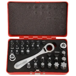 Renegade Industrial 34 Piece Ratchet Screwdrivers Set - RI03412