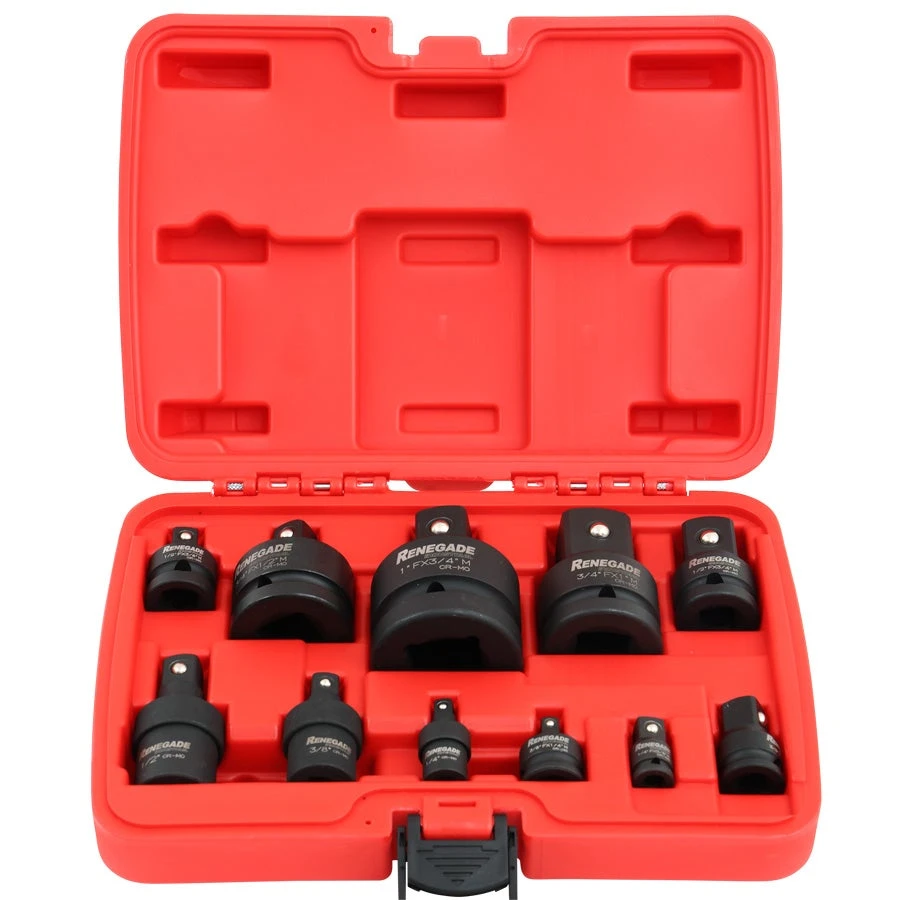 Renegade Industrial 1/2" Drive 42 Piece Impact Socket Set & Bonus RI11ISAS Adaptor Set - RIISS1242-11ISAS 6 Renegade Industrial 1/2" Drive 42 Piece Impact Socket Set & Bonus RI11ISAS Adaptor Set - RIISS1242-11ISAS - Image 6