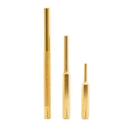 Renegade Industrial 3 Piece Brass Pin Punch Set - RI3BPPS