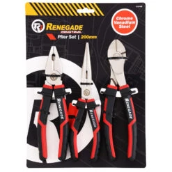 Renegade Industrial 3 Piece 200mm Pliers Set - RI3PPS 15 Renegade Industrial 3 Piece 200mm Pliers Set - RI3PPS -Hand Tool Shop ri3pps 008 74958.1697456589