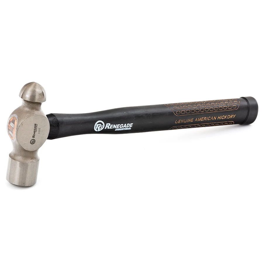 Renegade Industrial 1.13Kg (40oz) Timber Handle Ball Pein Hammer - RIAHBP40 2 Renegade Industrial 1.13Kg (40oz) Timber Handle Ball Pein Hammer - RIAHBP40 - Image 2