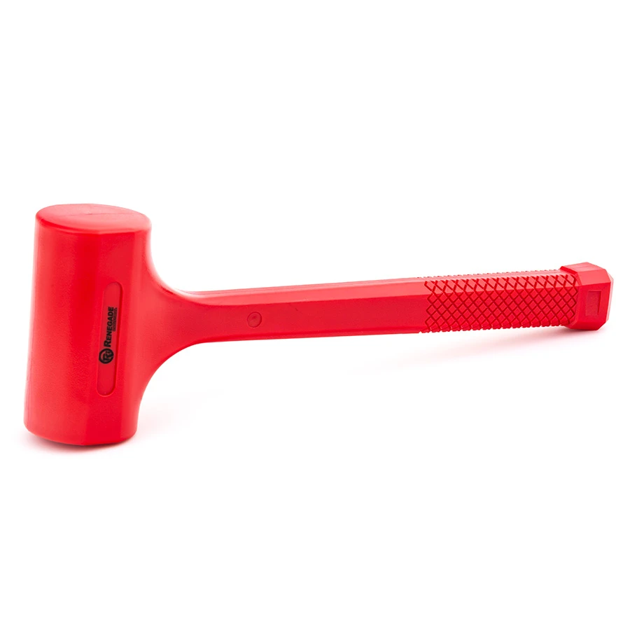 Renegade Industrial 1.13Kg (40oz) Red Dead Blow Hammer - RIDB25LB 2 Renegade Industrial 1.13Kg (40oz) Red Dead Blow Hammer - RIDB25LB - Image 2