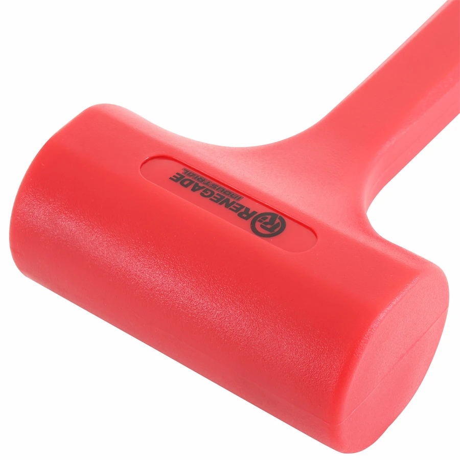 Renegade Industrial 1.36Kg (3Lb) Red Dead Blow Hammer - RIDB30LB 2 Renegade Industrial 1.36Kg (3Lb) Red Dead Blow Hammer - RIDB30LB - Image 2