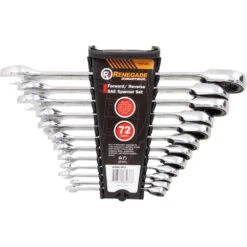 Renegade Industrial 12 Piece Imperial Forward & Reverse Ratchet Spanners Set - RIGW12PCI -Hand Tool Shop rigw12pci 3 26317.1697456626