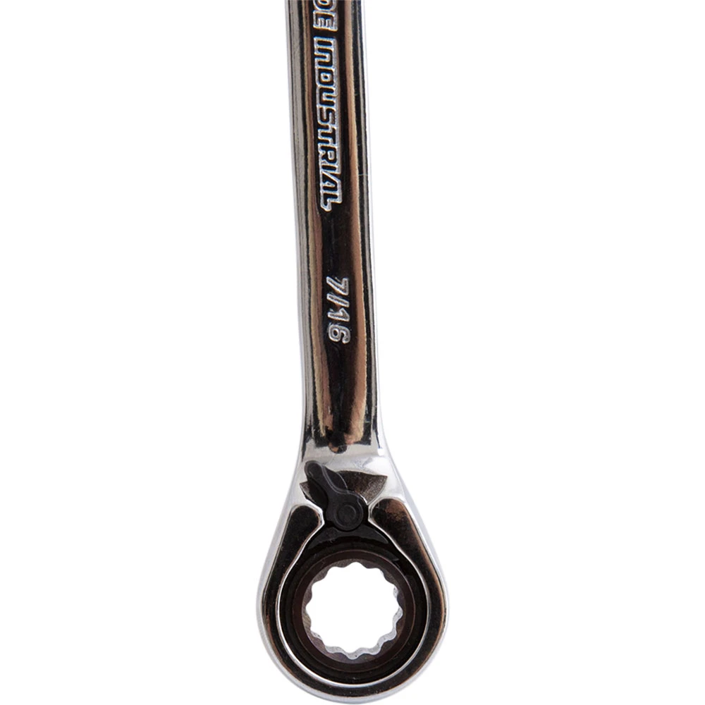 Renegade Industrial 7/16" Imperial Ratchet Spanner - RIGW716I 3 Renegade Industrial 7/16" Imperial Ratchet Spanner - RIGW716I - Image 3