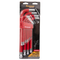 Renegade Industrial 13 Piece Imperial Jumbo Hex Key Set - RIJHKSI -Hand Tool Shop rijhksi 2 74982.1697456639