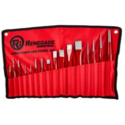 Renegade Industrial 16 Piece Punch & Chisel Combo Set - RIPCS16