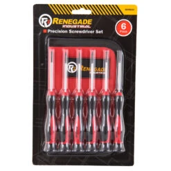 Renegade Industrial 6 Piece Precision Screwdriver Set - RIPRE6S 9 Renegade Industrial 6 Piece Precision Screwdriver Set - RIPRE6S -Hand Tool Shop ripre6s 004 4 16503.1697456688