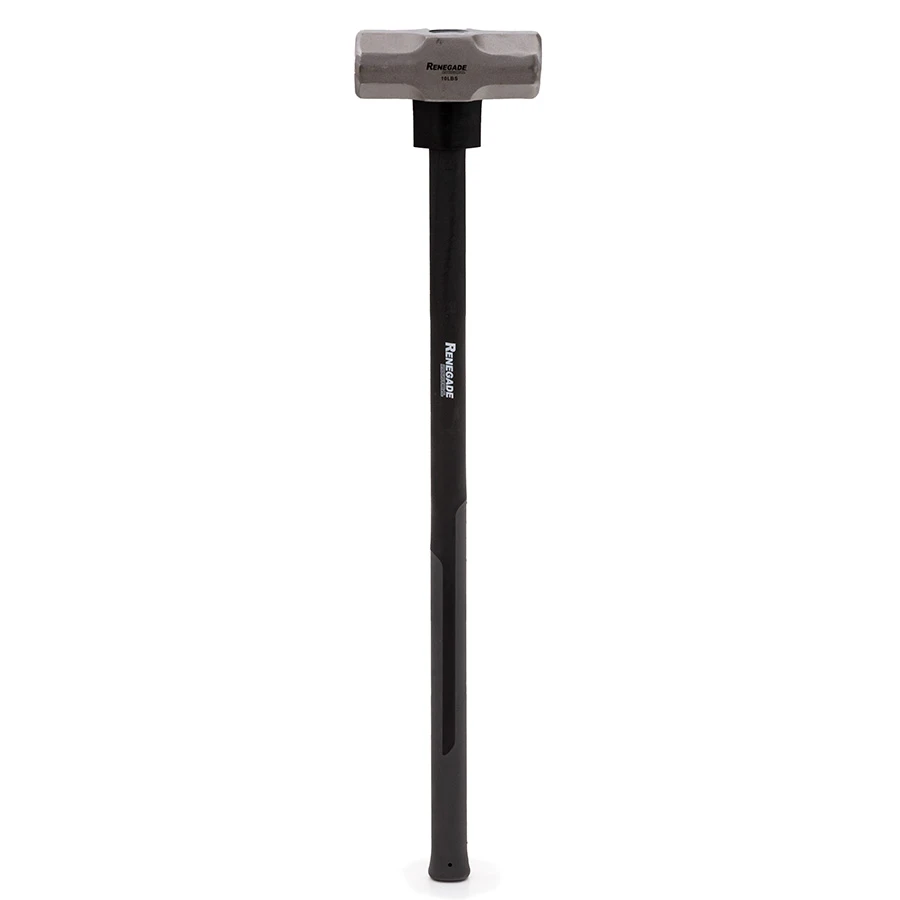 Renegade Industrial 4.5Kg (10Lb) Fibreglass Handle Sledge Hammer - RISH10FG 1 Renegade Industrial 4.5Kg (10Lb) Fibreglass Handle Sledge Hammer - RISH10FG