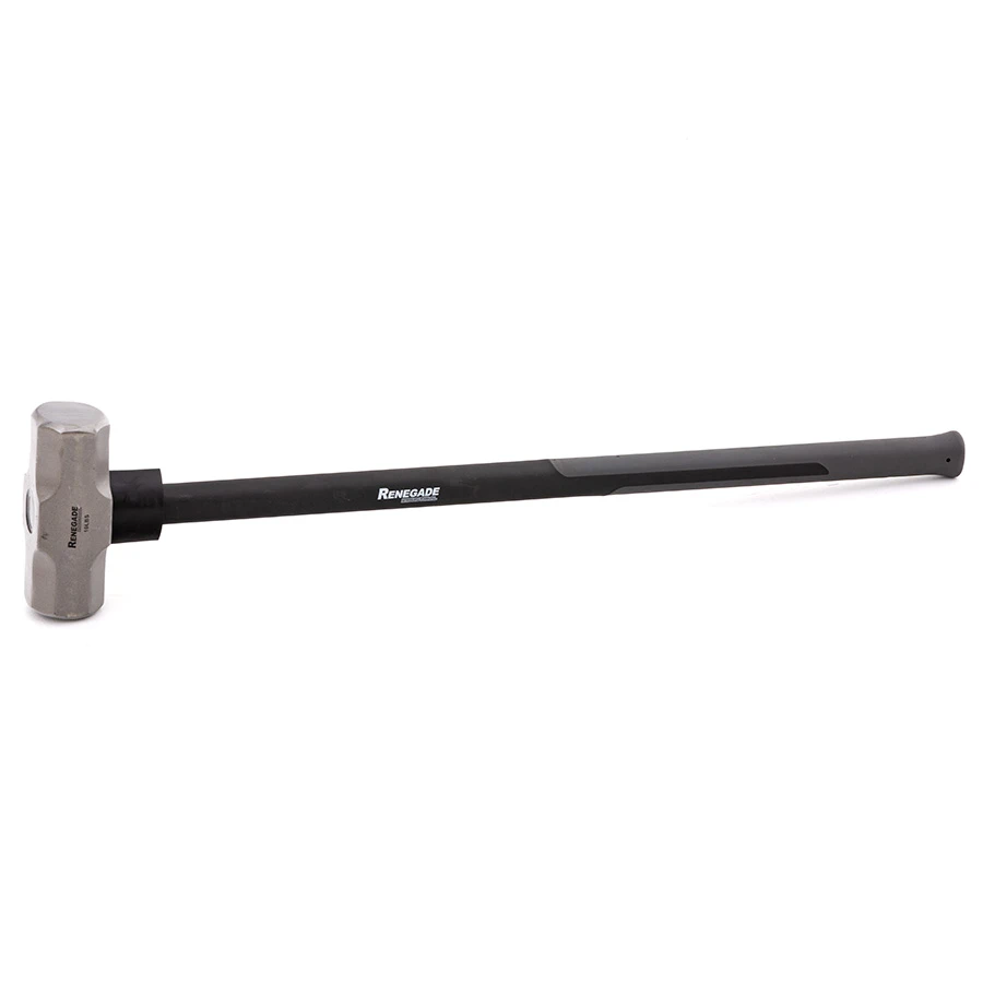 Renegade Industrial 4.5Kg (10Lb) Fibreglass Handle Sledge Hammer - RISH10FG 2 Renegade Industrial 4.5Kg (10Lb) Fibreglass Handle Sledge Hammer - RISH10FG - Image 2