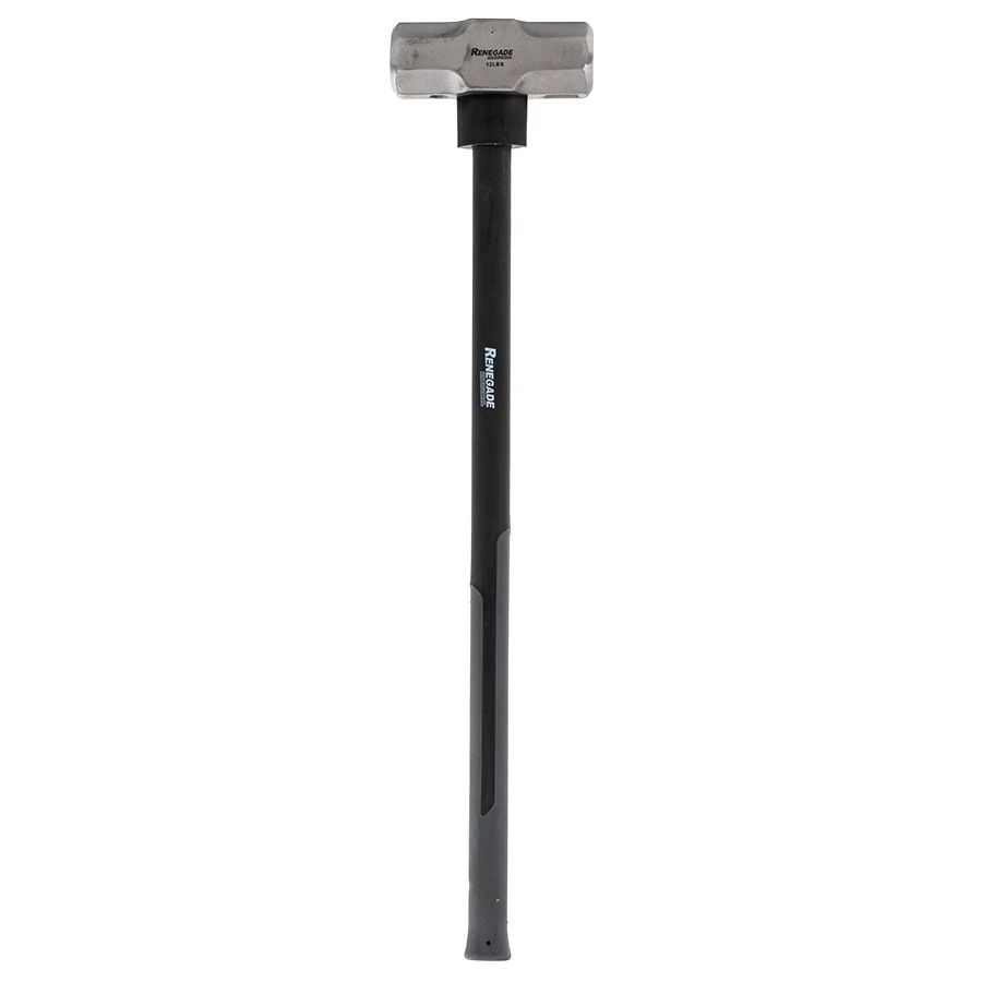 Renegade Industrial 5.5Kg (12Lb) Fibreglass Handle Sledge Hammer - RISH12FG 1 Renegade Industrial 5.5Kg (12Lb) Fibreglass Handle Sledge Hammer - RISH12FG