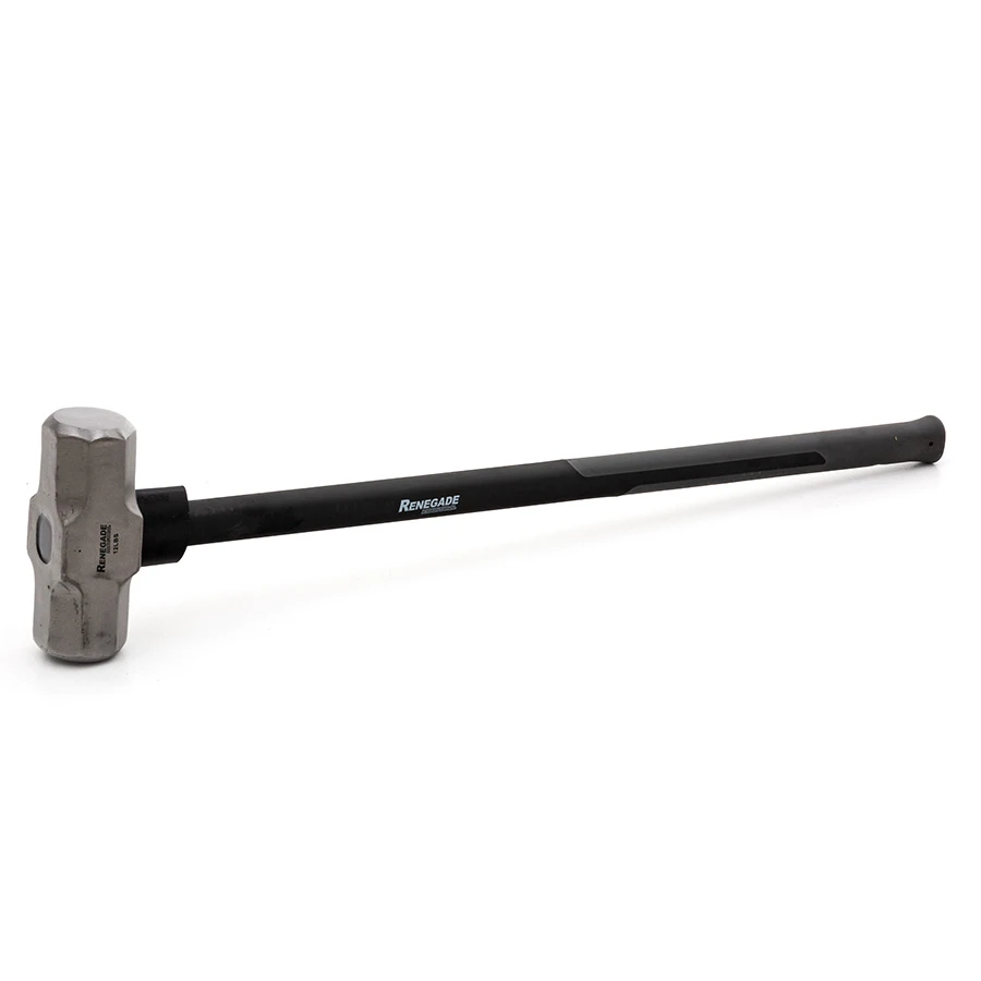 Renegade Industrial 5.5Kg (12Lb) Fibreglass Handle Sledge Hammer - RISH12FG 2 Renegade Industrial 5.5Kg (12Lb) Fibreglass Handle Sledge Hammer - RISH12FG - Image 2
