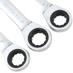 Renegade Industrial 12 Piece Metric Stubby Ratchet Spanner Set - RISR12PM -Hand Tool Shop risr12pm 22 85863.1697456705