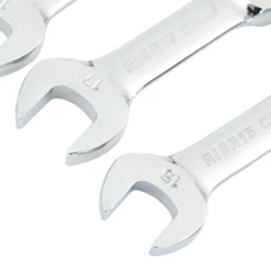 Renegade Industrial 12 Piece Metric Stubby Ratchet Spanner Set - RISR12PM -Hand Tool Shop risr12pm 23 51306.1697456705