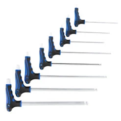 Renegade Industrial 8 Piece Metric T-Handle Hex Key Set With Stand / Holder - RITHM8P -Hand Tool Shop rithm8p 003 36236.1697456715