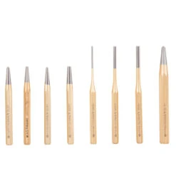 Rennsteig 8 Piece Pin Centre Taper Punch Set - RPUN8