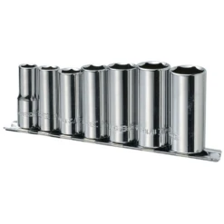 Sidchrome 3/8" Drive 7 Piece Imperial Socket Set - SCMT13430