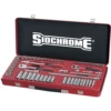 Sidchrome 57 Piece 1/4" & 3/8 Drive" Metric Socket Set - SCMT19230