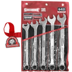 Sidchrome 440 Series 5 Piece Ring & Open End Imperial Spanner Set - SCMT22540