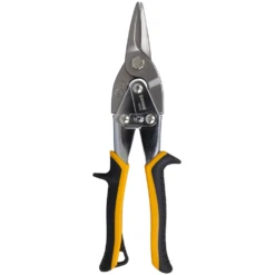 Sidchrome Yellow Straight Cut Aviation Snips - SCMT28565