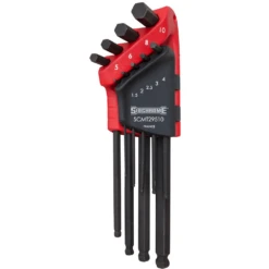Sidchrome 9 Piece Long Metric Hex Key Set - SCMT29510