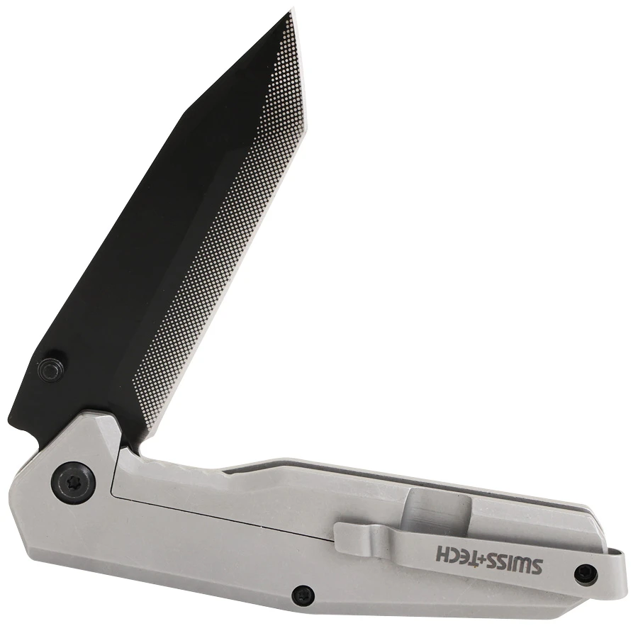 Swiss Tech 88mm (3.5") Bi-Metal Carbide Folding Pocket Knife - ST012004 4 Swiss Tech 88mm (3.5") Bi-Metal Carbide Folding Pocket Knife - ST012004 - Image 4