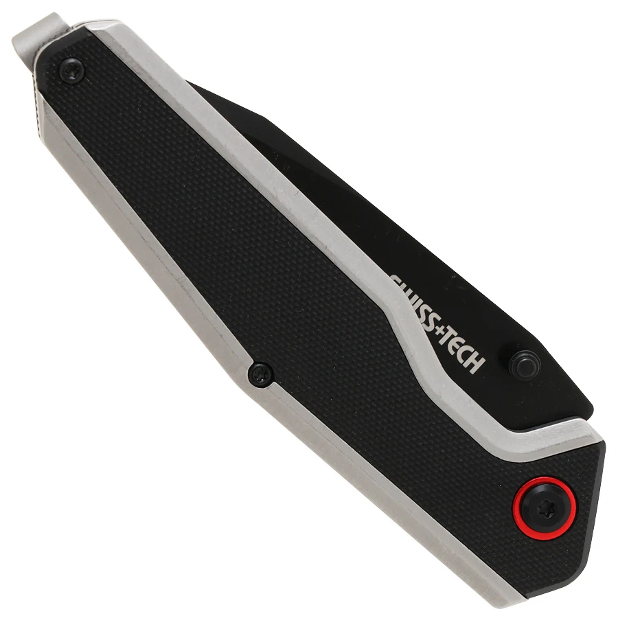 Swiss Tech 88mm (3.5") Bi-Metal Carbide Folding Pocket Knife - ST012004 2 Swiss Tech 88mm (3.5") Bi-Metal Carbide Folding Pocket Knife - ST012004 - Image 2