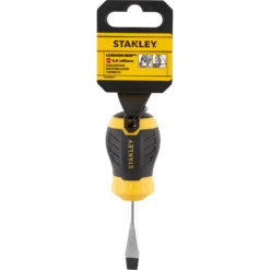 Stanley 6.5mm X 45mm Cushion Grip Flared Stubby Screwdriver - STHT16147-0 -Hand Tool Shop stht16147 0 p1 77771.1697458429