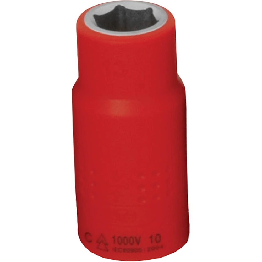 Wattmaster 13mm X 1/2" Drive 1000V Insulated Socket - WATVDE12-413 1 Wattmaster 13mm X 1/2" Drive 1000V Insulated Socket - WATVDE12-413