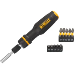 DeWALT 10 Piece MAX FIT Ratchet Screwdriver Set - DWHT68001-0 6 DeWALT 10 Piece MAX FIT Ratchet Screwdriver Set - DWHT68001-0 -Hand Tool Shop web large dwht68001 3 00391.1697458255