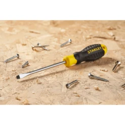 Stanley 5.5mm X 100mm Cushion Grip Flared Screwdriver - STHT16146-0 -Hand Tool Shop web large stht16146 0 a5 90213.1697458428