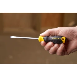 Stanley 5.5mm X 100mm Cushion Grip Flared Screwdriver - STHT16146-0 -Hand Tool Shop web large stht16146 0 a6 83100.1697458428