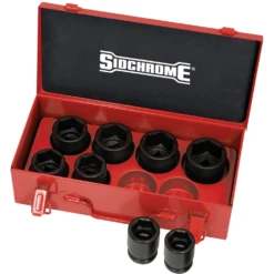 Sidchrome 3/4" Drive 8 Piece Metric Socket Set - XS608M